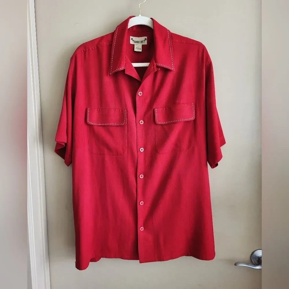 Paradise Cove 100% Silk Shirt